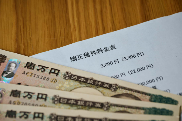 マウスピース矯正にかかる費用のイメージ