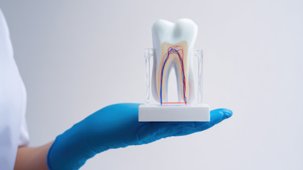 歯の根管のイメージ